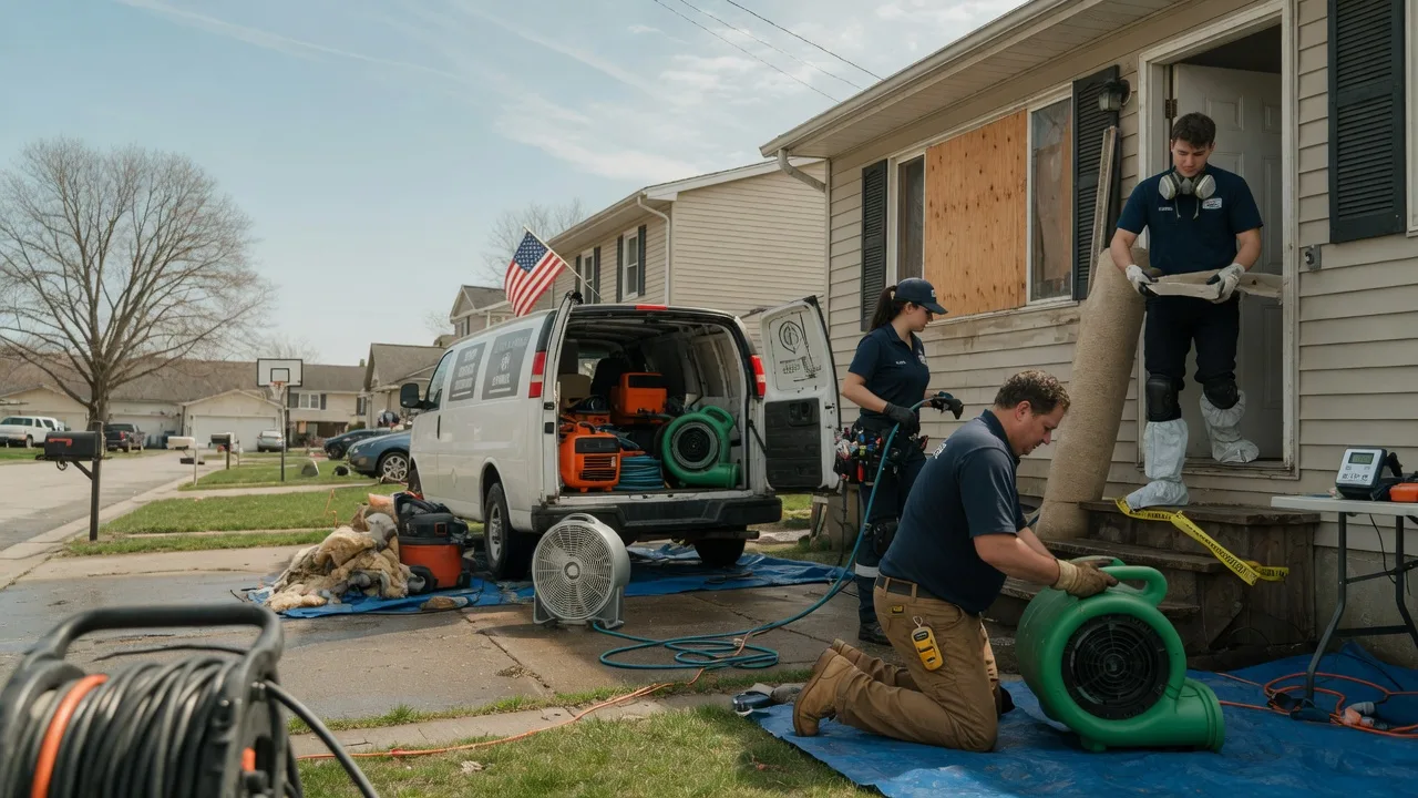 Water Damage Restoration in Theriot, LA near me